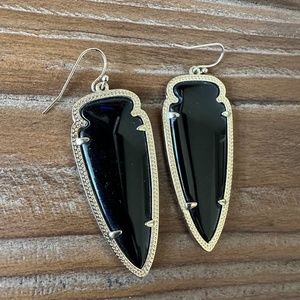 Kendra Scott Skylar Black Earrings